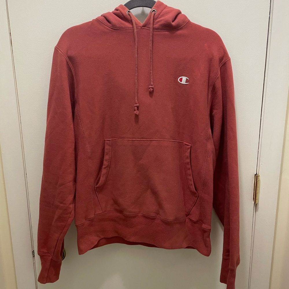 Champion Men's Brick Red Hoodie